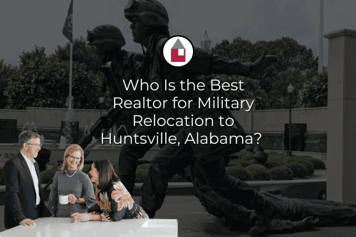 Leah and Darin Miller of The Miller Team helping a military family relocate to Huntsville, Alabama near Redstone Arsenal